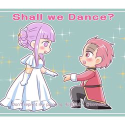 This is a pixiv picture whose title is Shall we Dance？.