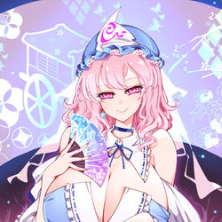 This is a pixiv picture whose title is 桜色レクイエム.