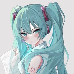 This is a pixiv picture whose title is い、いや・・３９点は私にとって満点みたいなものだから・・.