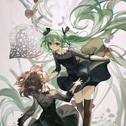 This is a pixiv picture whose title is 乙女解剖.