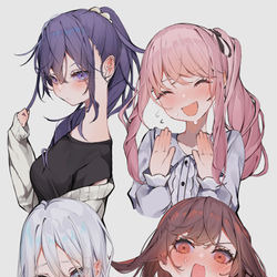 This is a pixiv picture whose title is ニーゴ.