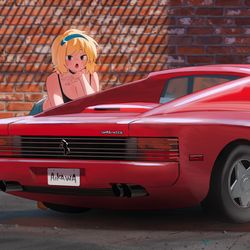 This is a pixiv picture whose title is テスタロッサ.