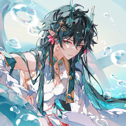 This is a pixiv picture whose title is Dan Heng.