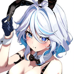 This is a pixiv picture whose title is バニーフリーナ💧🐰.