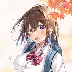 This is a pixiv picture whose title is 京都に降り立つ、はわわちゃん.