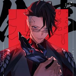 This is a pixiv picture whose title is 【C103新刊】輪廻イラスト本.