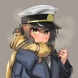 This is a pixiv picture whose title is 司令官の.