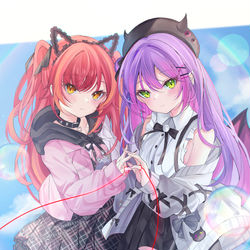 This is a pixiv picture whose title is トワつな.