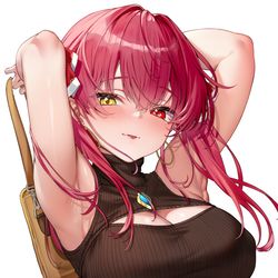 This is a pixiv picture whose title is 宝鐘マリン.