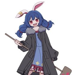 This is a pixiv picture whose title is 冬服清蘭.