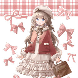 This is a pixiv picture whose title is 冬のおでかけコーデ.