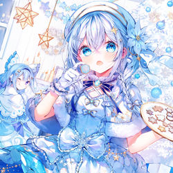 This is a pixiv picture whose title is ❄️.