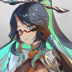 This is a pixiv picture whose title is 閑雲.