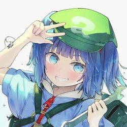 This is a pixiv picture whose title is かっぱっぱピース！.