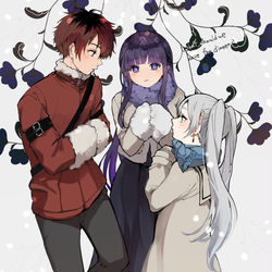 This is a pixiv picture whose title is 晩御飯を探す御一行.