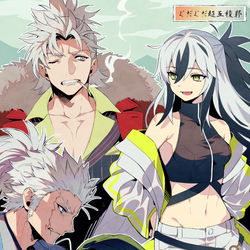 This is a pixiv picture whose title is ありがとうぐだぐだ超五稜郭！.