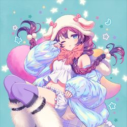 This is a pixiv picture whose title is Sheep.