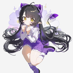 This is a pixiv picture whose title is Friend's OC.