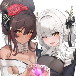 This is a pixiv picture whose title is ブラノワ.