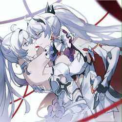 This is a pixiv picture whose title is 终焉×薪炎  命运の束缚.