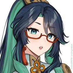 This is a pixiv picture whose title is 闲云.