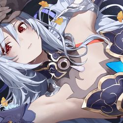 This is a pixiv picture whose title is 鏡流.