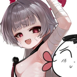 This is a pixiv picture whose title is 겨.