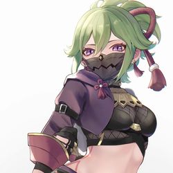 This is a pixiv picture whose title is 久岐忍.