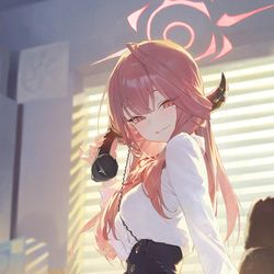 This is a pixiv picture whose title is 陸八魔アル.