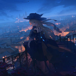 This is a pixiv picture whose title is 失われた深淵·ナヴィア.