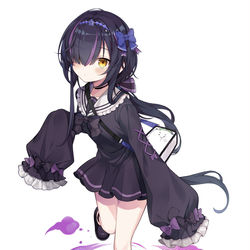 This is a pixiv picture whose title is 【お仕事】ラベンダーちゃん.