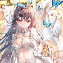 This is a pixiv picture whose title is a dream.