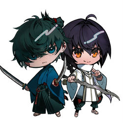 This is a pixiv picture whose title is サムレム.