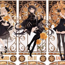 This is a pixiv picture whose title is VANITAS.