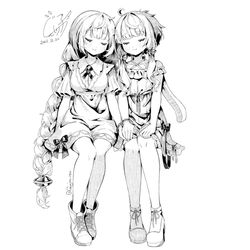 This is a pixiv picture whose title is 目下視界.