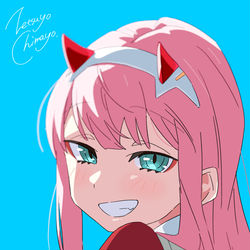 This is a pixiv picture whose title is ゼロツー.