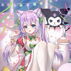 This is a pixiv picture whose title is 早凉周年图.