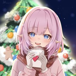 This is a pixiv picture whose title is 爱莉希雅.