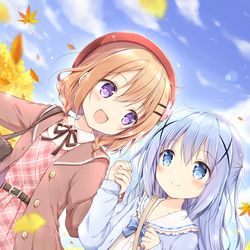 This is a pixiv picture whose title is 秋デート.