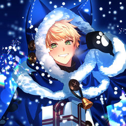 This is a pixiv picture whose title is クリスマスアーサー2023！.
