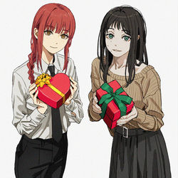 This is a pixiv picture whose title is devil's gift 🎁.
