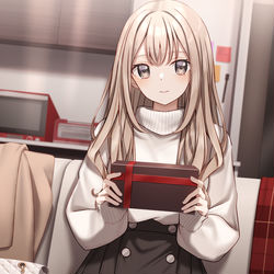 This is a pixiv picture whose title is プレゼント.