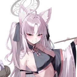 This is a pixiv picture whose title is クズノハ.