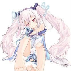 This is a pixiv picture whose title is ラフィーII.