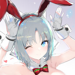 This is a pixiv picture whose title is サンタバニープリッ.