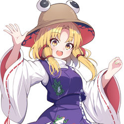 This is a pixiv picture whose title is 諏訪子ちゃ！.