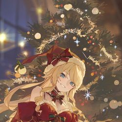 This is a pixiv picture whose title is クリスマスナヴィア.