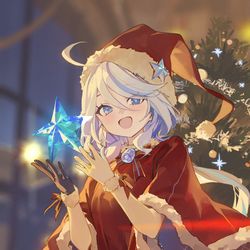 This is a pixiv picture whose title is クリスマスフリーナ.