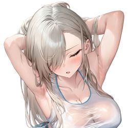 This is a pixiv picture whose title is アスナ.