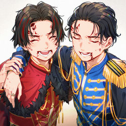 This is a pixiv picture whose title is ハスティー兄弟.